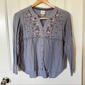 Knox Rose Long Sleeve Blouse